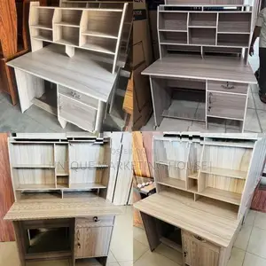 Modern American White 3.5x2ft Study Table with Rk