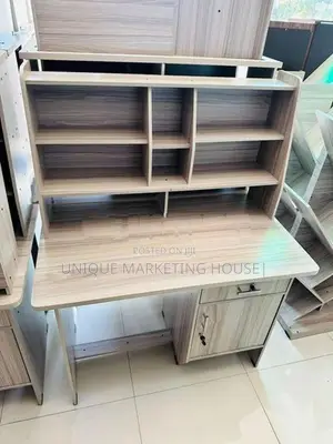 Modern American White 3.5x2ft Study Table with Rk