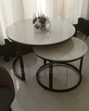 Luxury Granite Dining Table with Chairs