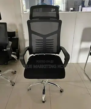 Imported Scorpion Hi-Bk Mesh Chair with H/rest