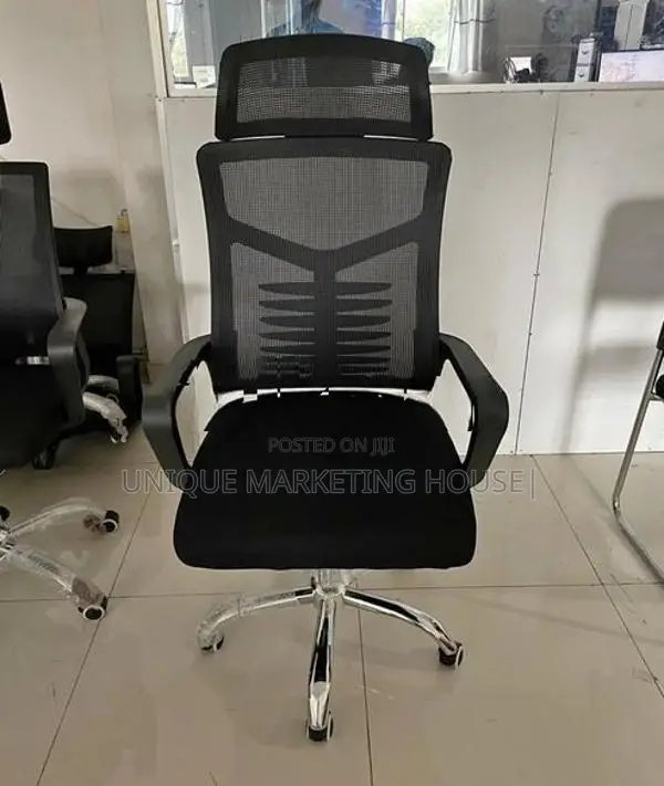 Imported Scorpion Hi-Bk Mesh Chair with H/rest