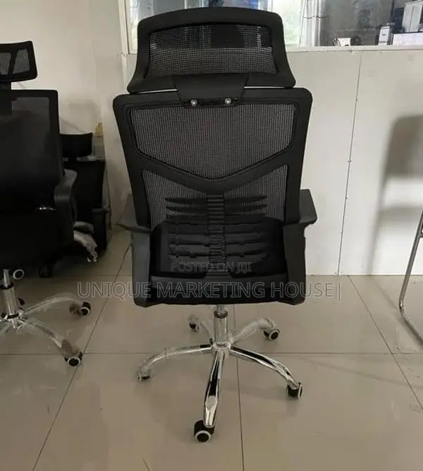 Imported Scorpion Hi-Bk Mesh Chair with H/rest