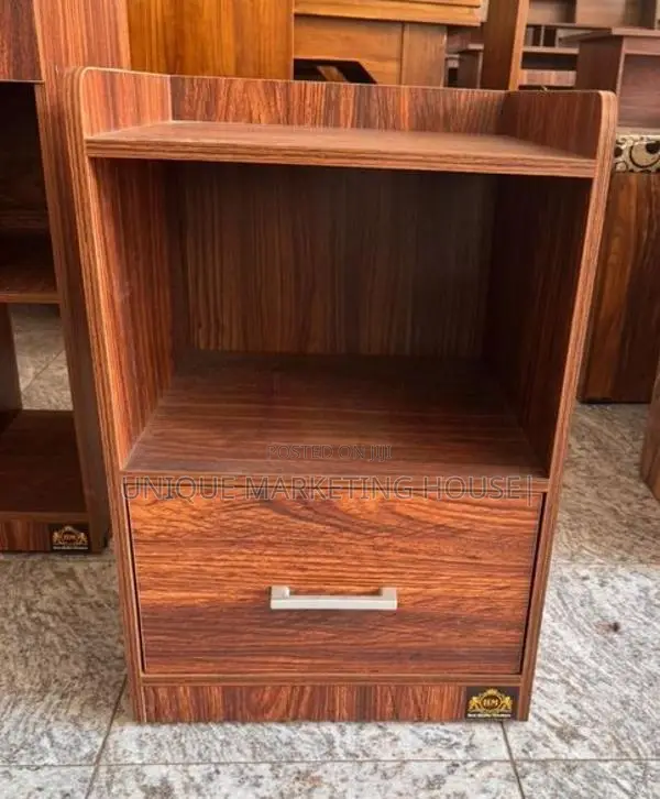 Modern Melamine Below Drawer Bedside Cupboards
