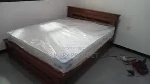 King Size Box Bed with Arpico Spring Mattress - 6x6