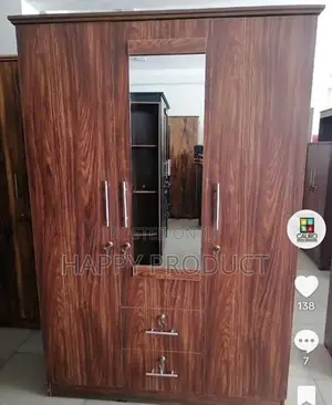 New Modern Melamine Glass Wardrobes - 3D Px8