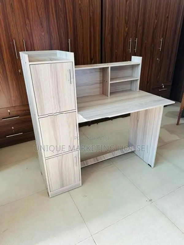 Modern Smart Side Cupboard American White Study Table