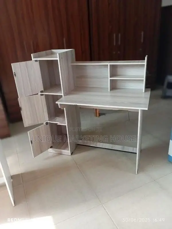 Modern Smart Side Cupboard American White Study Table