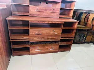 Modern 65” Mid-2 Drawer Melamine Tv Stands