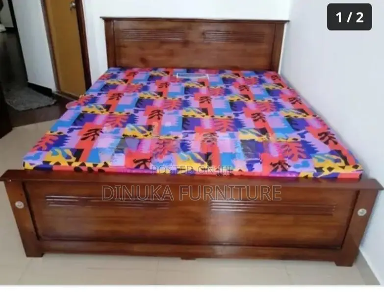 Teak Box Bed 6ft *5ft