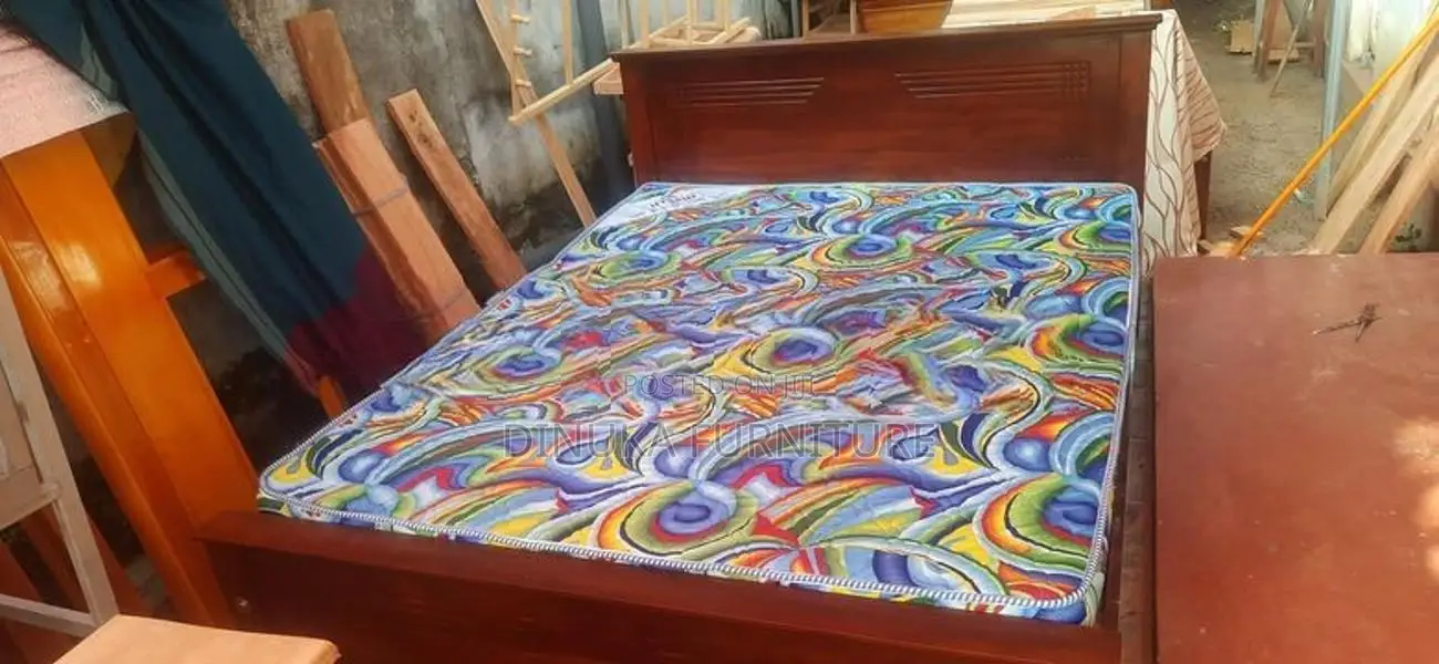 Teak Box Bed 6ft *5ft