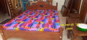 Teak Box Bed 6ft *5ft