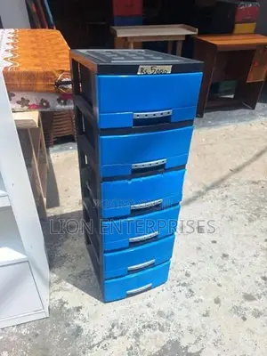 6 Drawer Plastic Cupboards