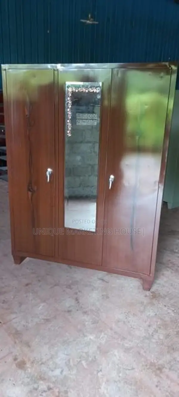 New Classic Steel 3 D Cupboards with Mirror