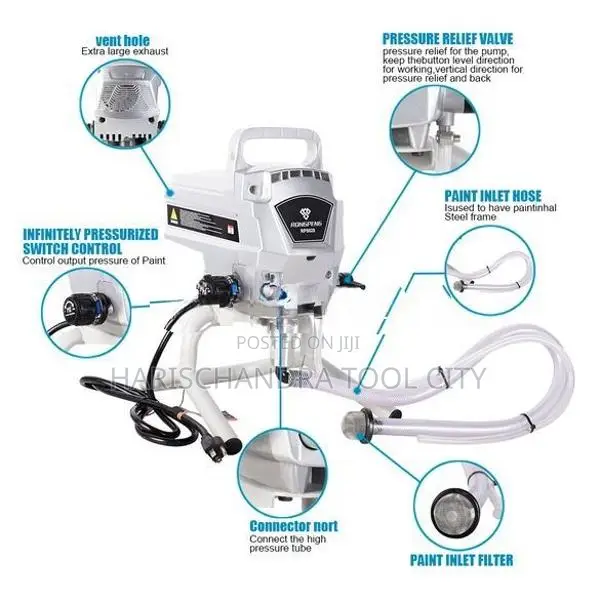 Rongpeng AirLess Paint Spray Machine 950 W