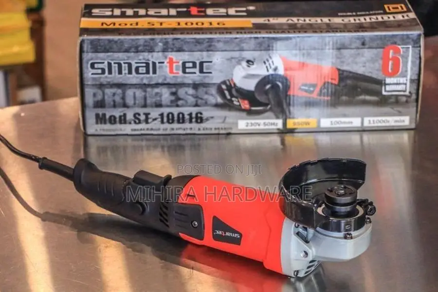 4" Heavy duty SMARTEC ST-10016 by HUGO Angle Grinder machine