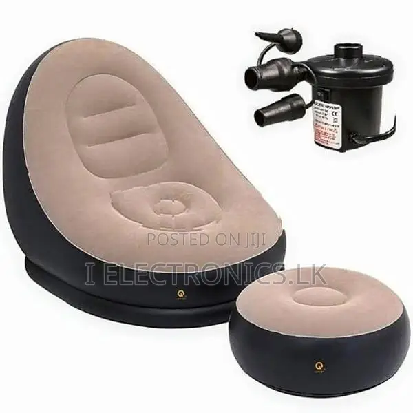 2-IN-1 Inflatable Lounge Sofa Bed Set