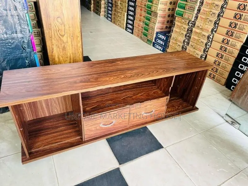Modern Mid-2 Drawer 65” Melamine Tv Stands