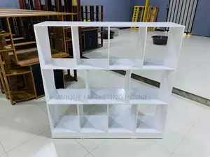 Modern 4x4 White Design Racks
