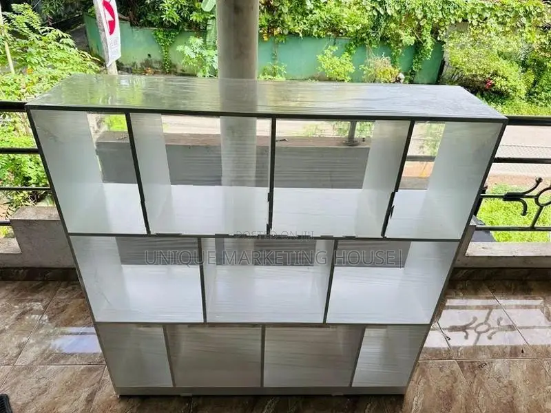 Modern 4x4 White Design Racks