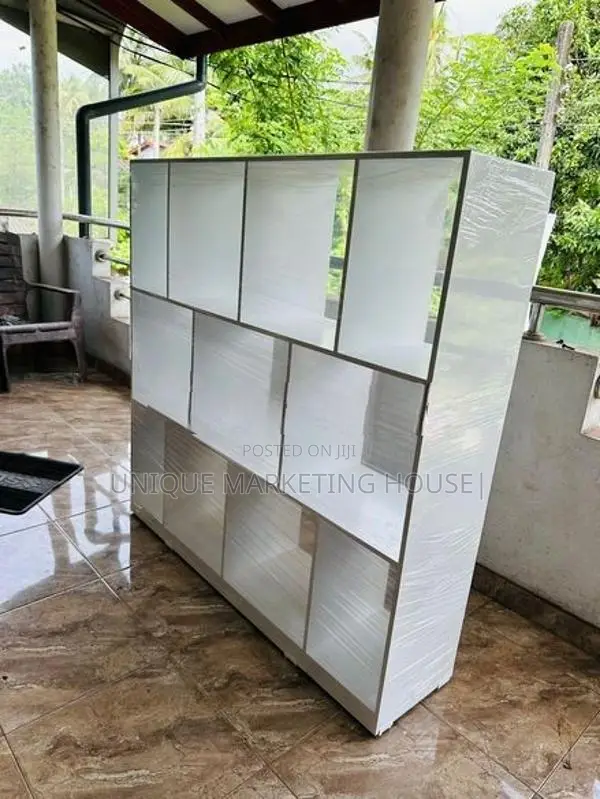 Modern 4x4 White Design Racks