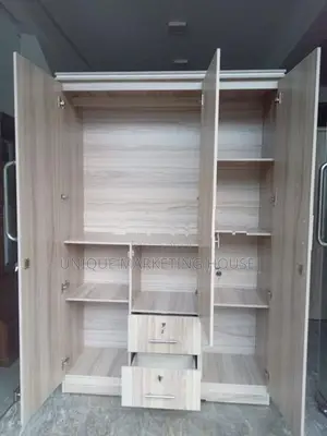 Modern American White 3 D Camiliya Wardrobe