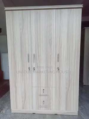 Modern American White 3 D Camiliya Wardrobe