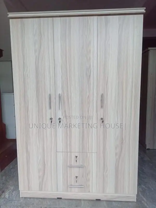 Modern American White 3 D Camiliya Wardrobe