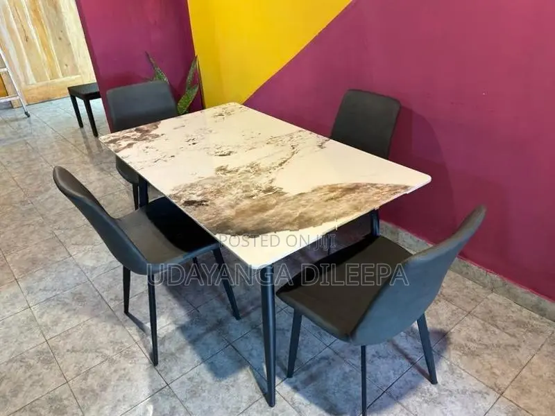 Luxury Dining Table with Chairs