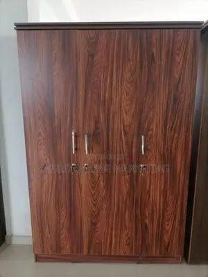 New Melamine 3 Door Cupboard Large Wardrobe 6*4 Ft t