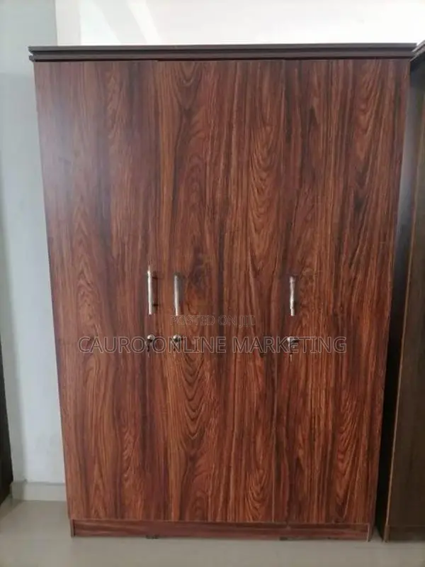 New Melamine 3 Door Cupboard Large Wardrobe 6*4 Ft t