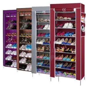 9 Layer - Cloth Cover up Shoe Rack 5' feet Height- 1 set