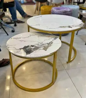 Double Round Coffee Table
