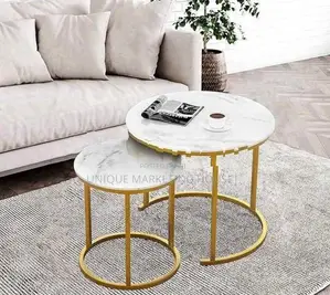 Double Round Coffee Table