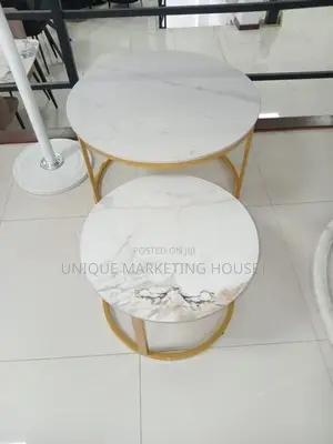 Double Round Coffee Table