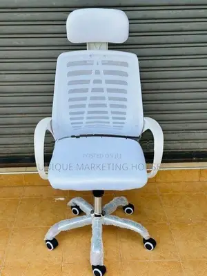 White Mesh Zebra Office Chairs