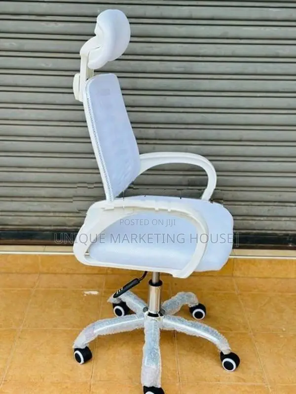 White Mesh Zebra Office Chairs