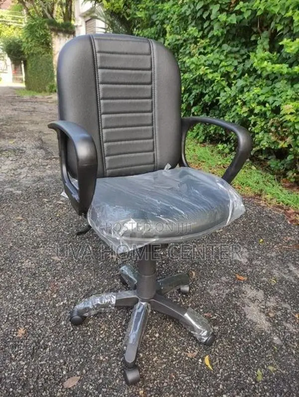 Leather Low Back Office Chair