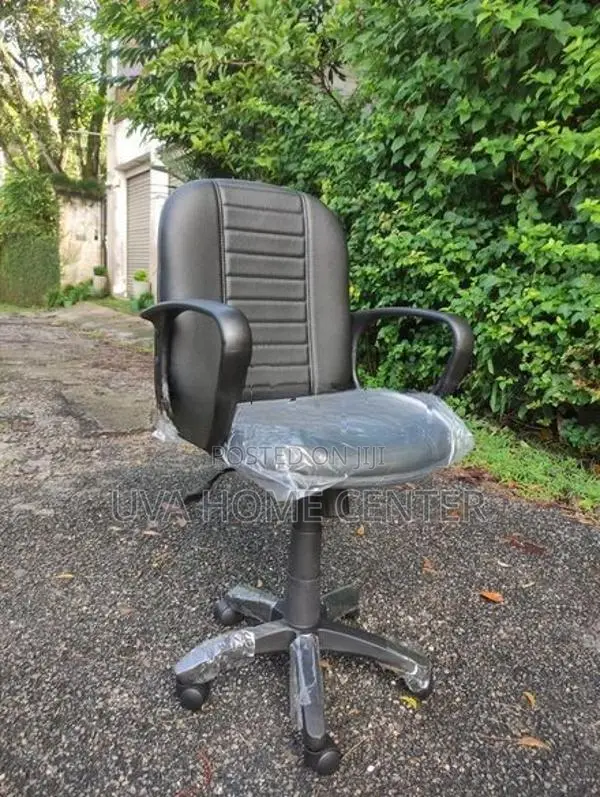 Leather Low Back Office Chair