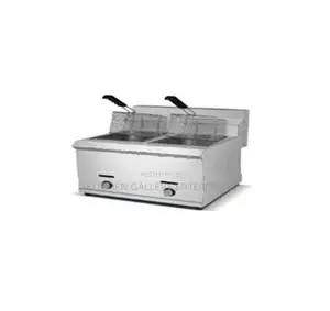 Hotel Gas Fryer 12.5L - Double