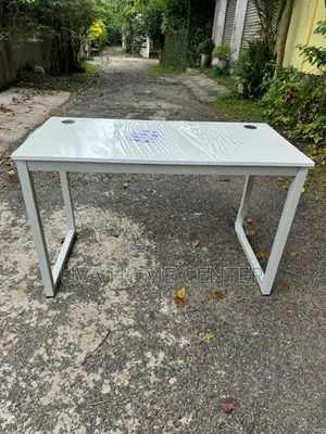 White Smart Office Table 4x2ft