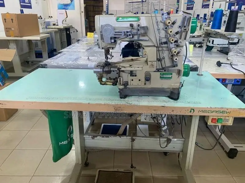 MEGASEW High-Speed Automatic Hem Cutter Machine