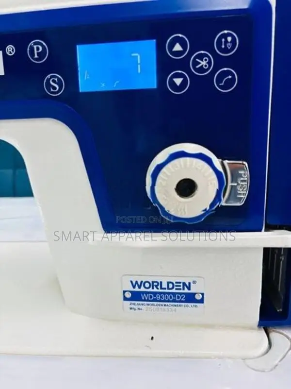 Worlden Direct Drive Lockstitch Machine with Trimmer