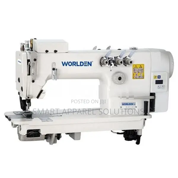 WORLDEN Direct Drive Three Needle Chainstitch Sewing Machine Juki