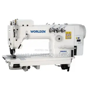 WORLDEN Direct Drive Three Needle Chainstitch Sewing Machine with Pull
