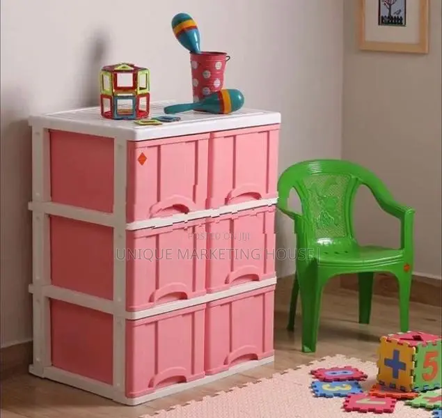 Phoenix 6pcs D/ Plastic Drawer Cupboards