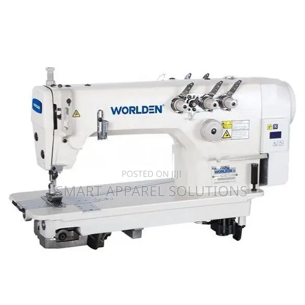 WORLDEN Direct Drive Three Needle Chainstitch Sewing Machine Juki