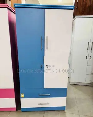 Modern 2 Tone BLUE MIX 6 Ft Cupboards