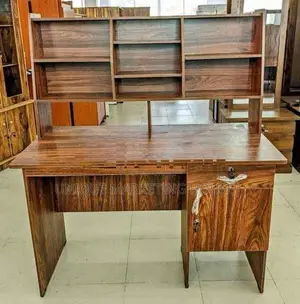 Modern 4x2 Melamine Hi-Rk Dark Study Table