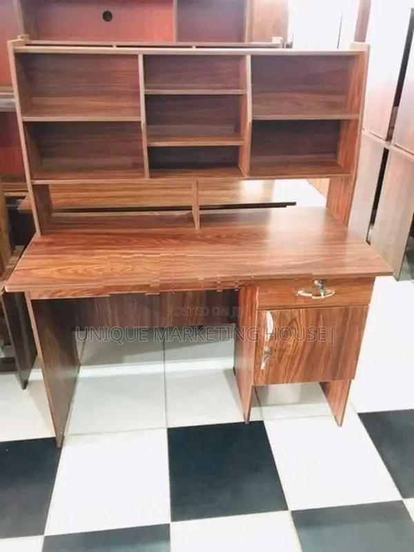 Modern 4x2 Melamine Hi-Rk Dark Study Table