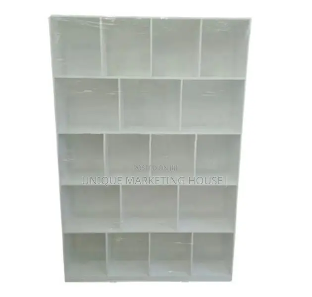 Modern Melamine H72 W48 D12” White Design Racks
